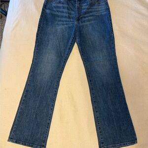 CAbi 5th Avenue Dark Blue Flared Jeans
